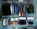 Гардеробная в квартире-студии