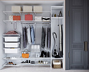 Гардеробная система хранения комбинированная